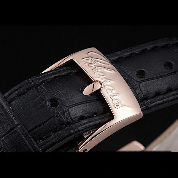 Chopard Classic Black Dial Black Croc Strap new59932