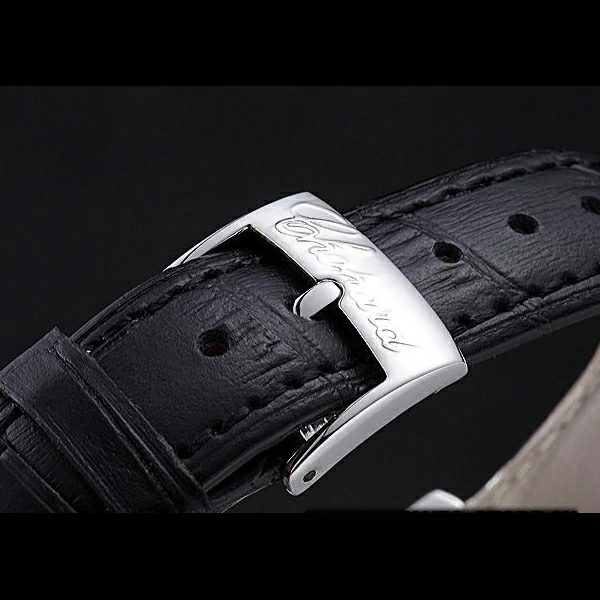Chopard Classic White Dial Black Croc Strap new59927