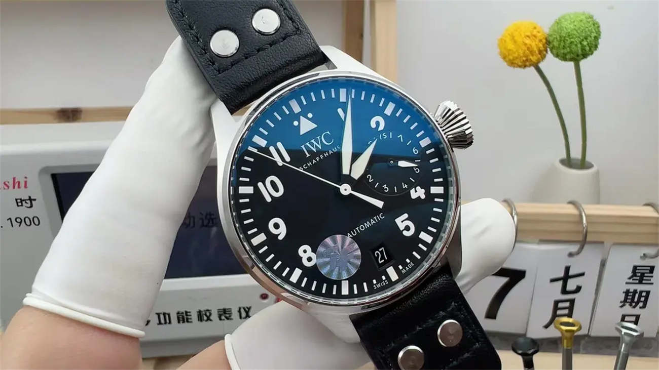 ZF Factory IWC Big Pilot Watch – Premium Stainless Steel Replica with Black Dial