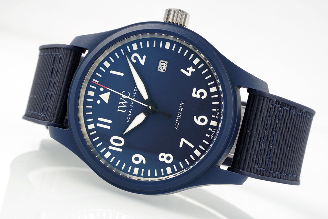 IWC Pilot Ceramic Replica IW328101 – ZF Factory Blue Ceramic 41mm