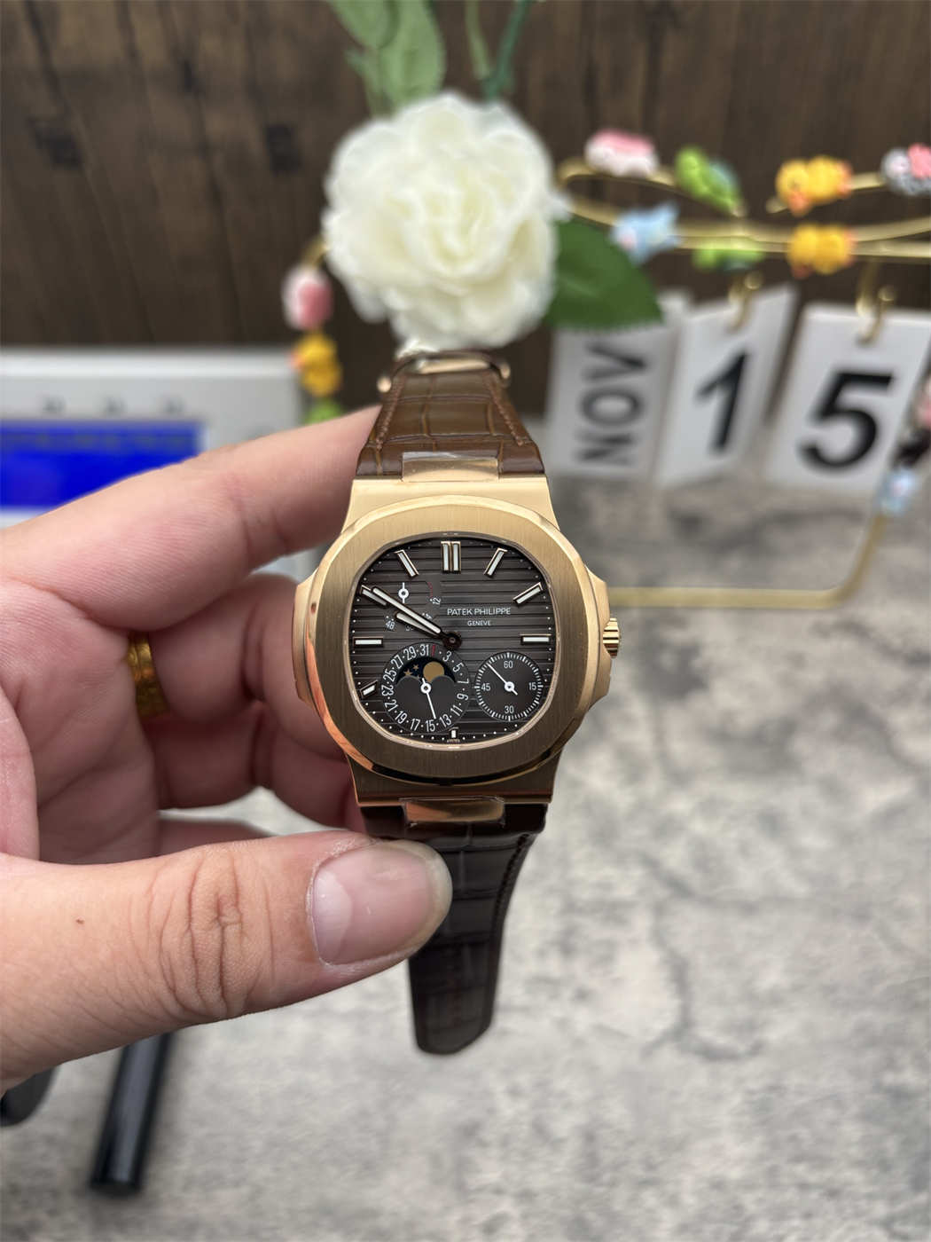 Patek 5712 Replica Review – PPF V3 Nautilus 5712GR-001 with Fully Functional Calibre