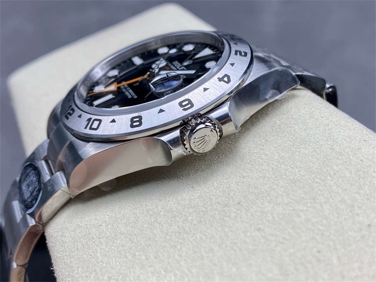 Rolex Explorer 2 16570 Homage – 40mm Stainless Steel GMT Replica Watch