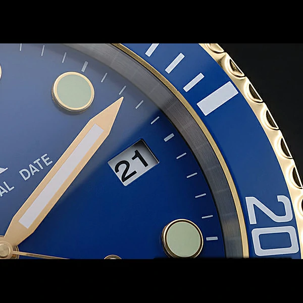 Rolex Submariner Wall Clock Blue new60367