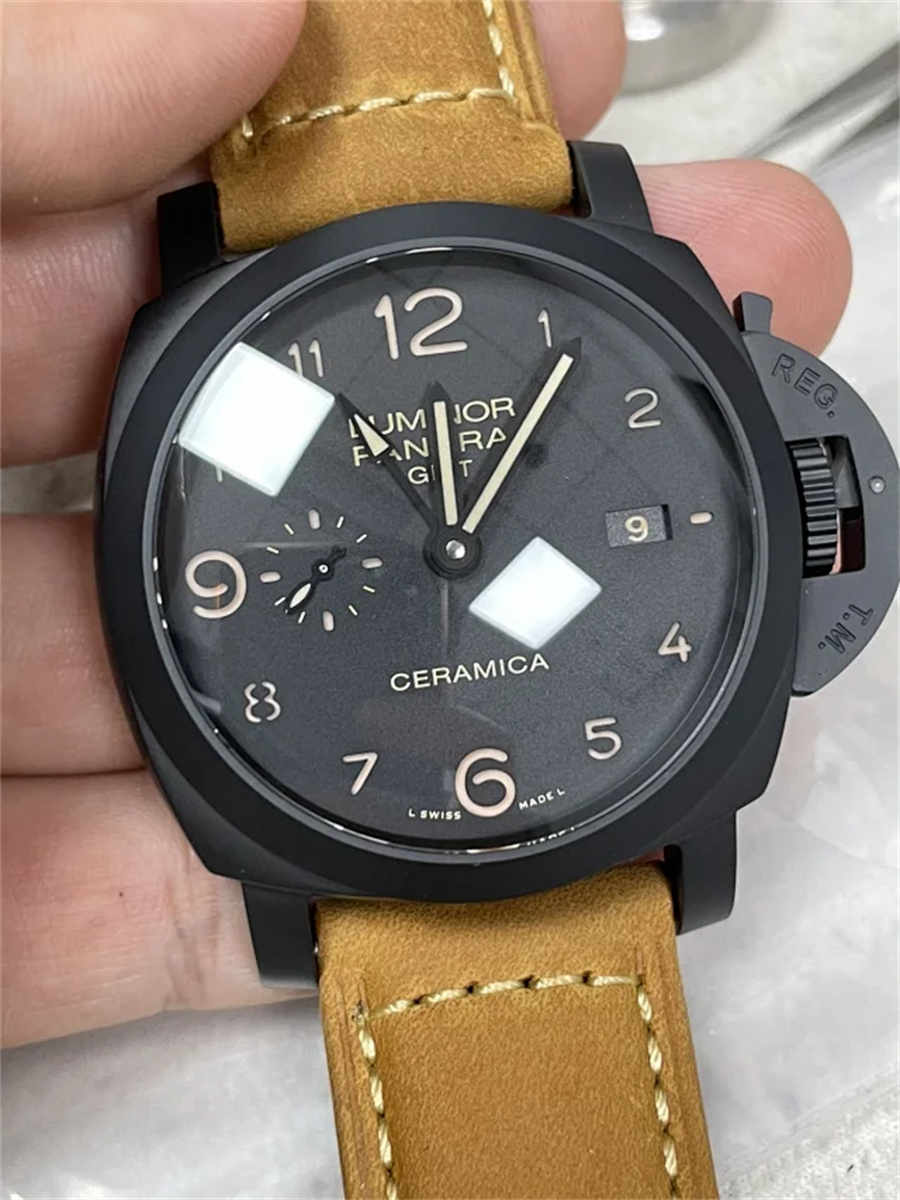 VSF PAM441 – 44mm Ceramic Luminor Submersible Replica with P.9001 Movement