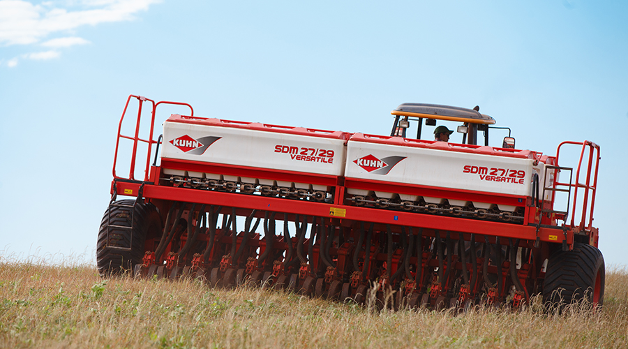 Cівалка KUHN SDM відмінно працює в нас уже 12-ий рік