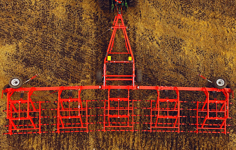 Важка зубовая борона