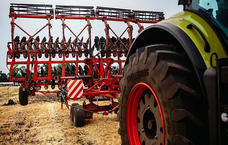 Дискова борона лущильник