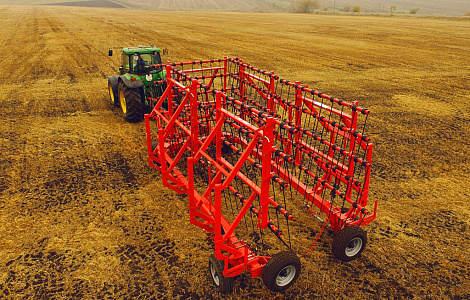 Важка зубовая борона