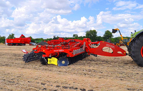 Дискова борона лущильник