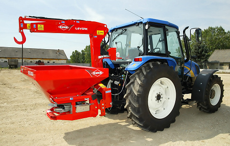 Навантажувач великих мішків добрив